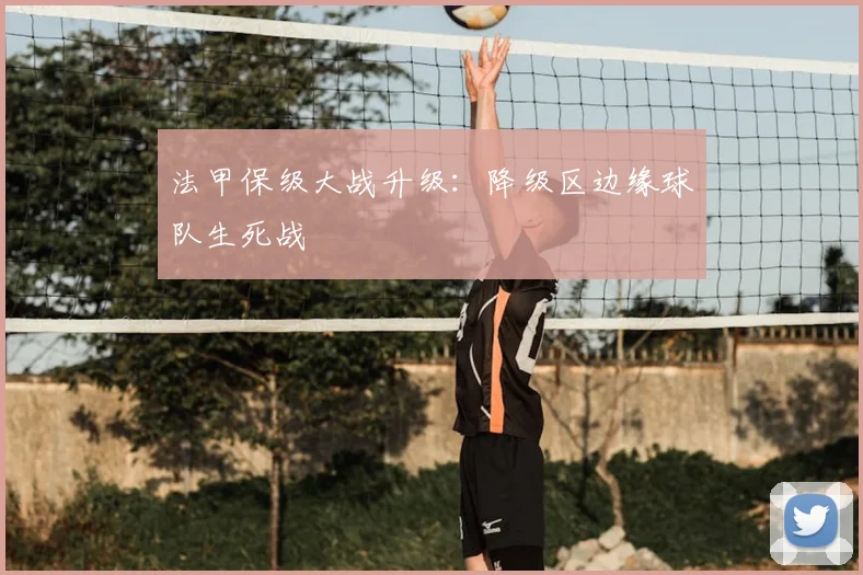 法甲保级大战升级：降级区边缘球队生死战